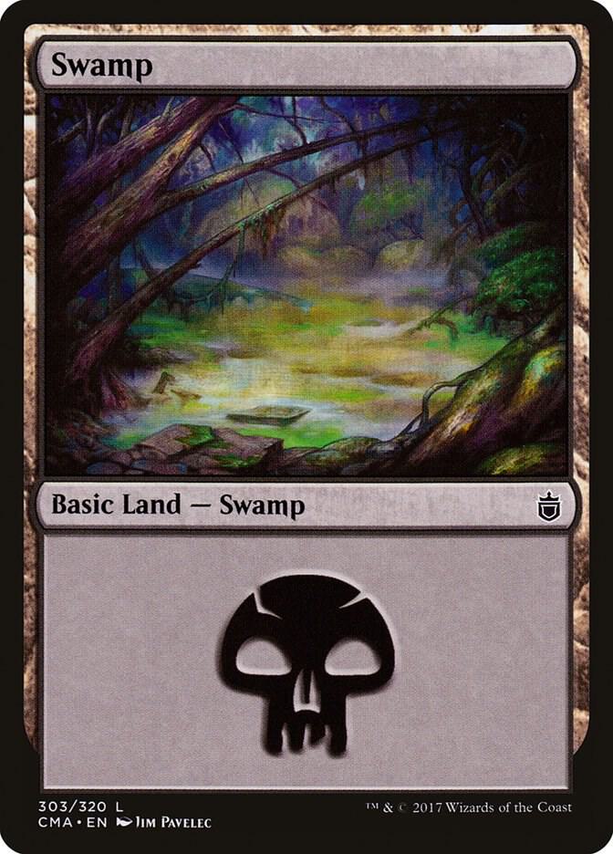 Swamp 303/320 (Commander Anthology)  | Good Games Modbury