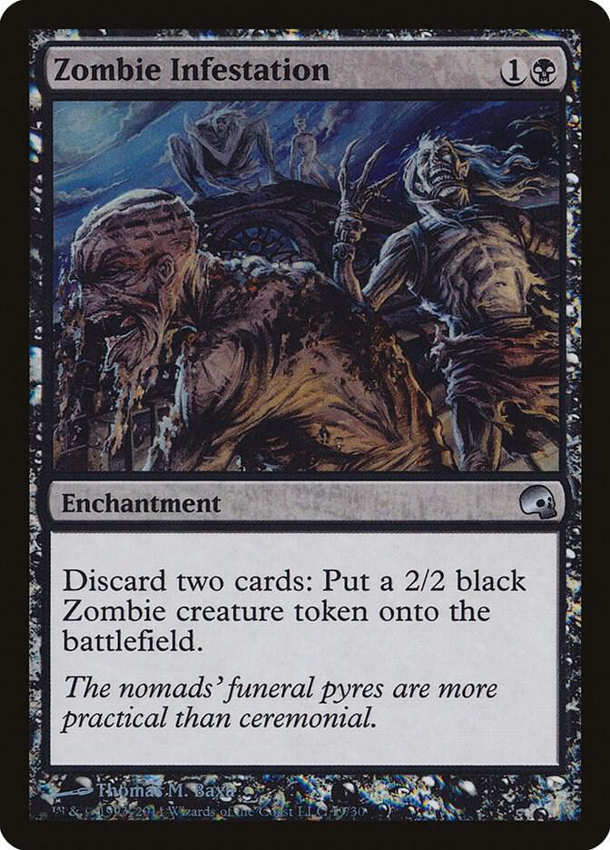 Zombie Infestation 19/50 (Premium Deck Series: Graveborn)  - Foil | Good Games Modbury