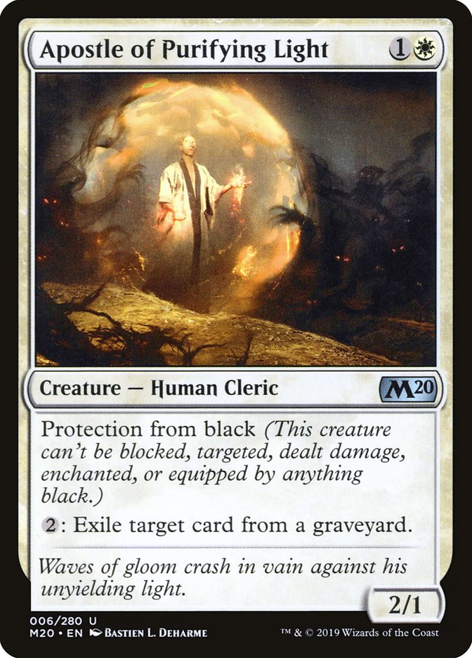 Apostle of Purifying Light [Core Set 2020] | Good Games Modbury