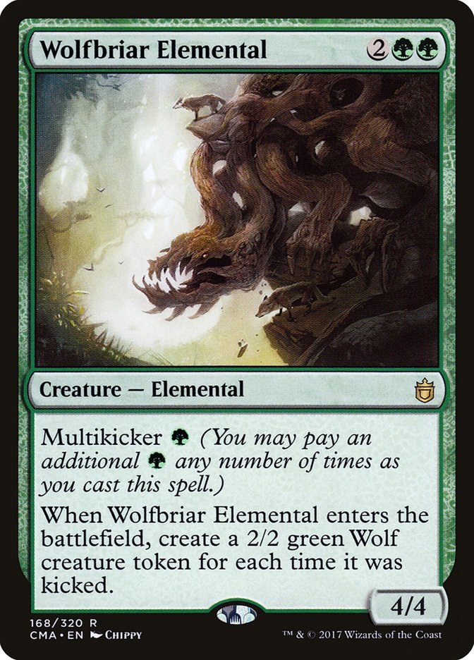 Wolfbriar Elemental 168/320 (Commander Anthology)  | Good Games Modbury