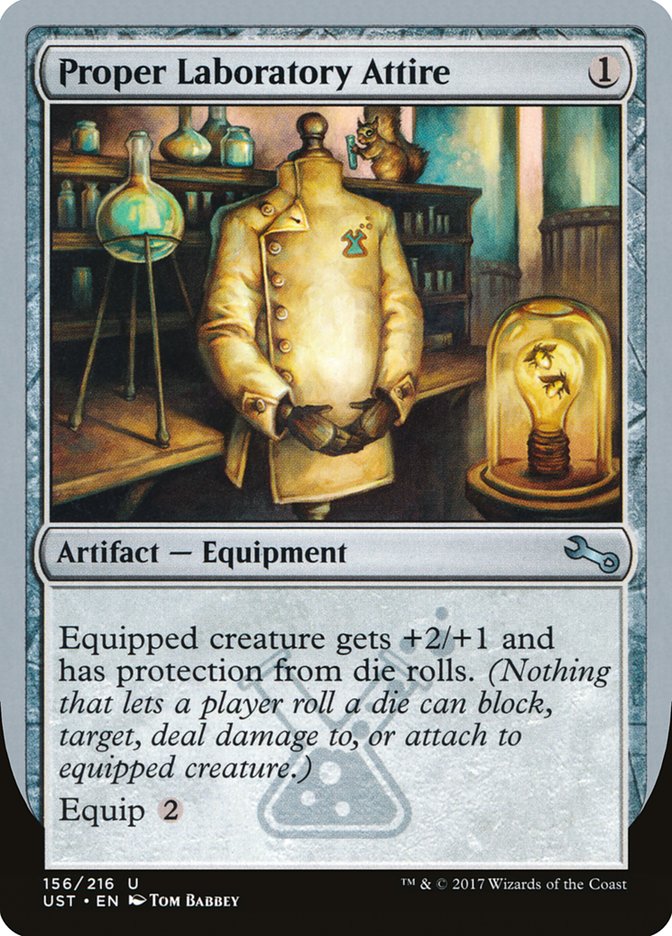 Proper Laboratory Attire 156/216 (Unstable)  - Foil | Good Games Modbury