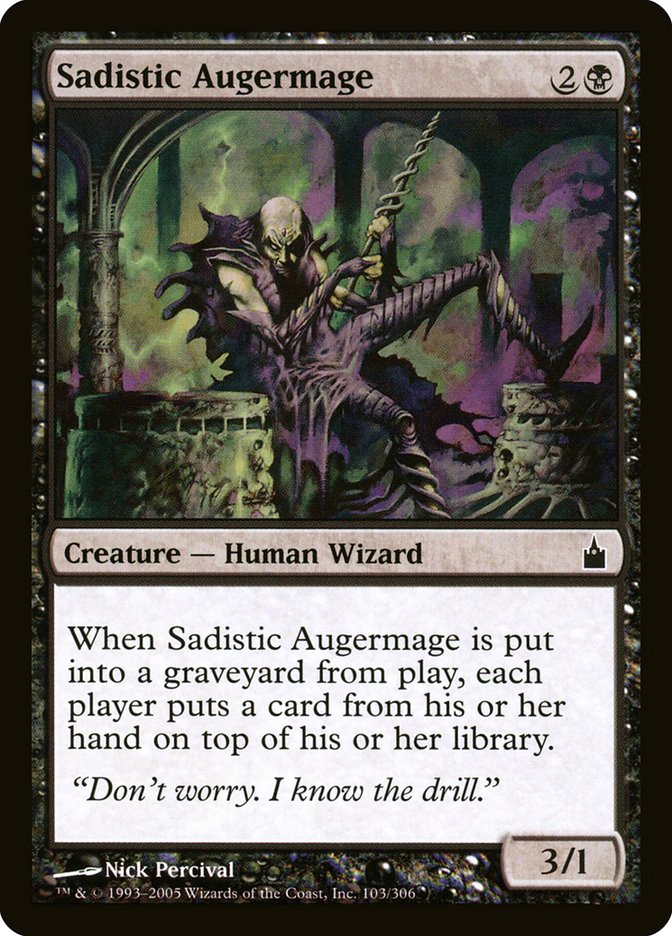Sadistic Augermage [Ravnica: City of Guilds] | Good Games Modbury