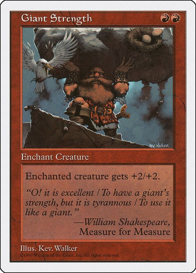 Giant Strength 233/455 (Fifth Edition)  | Good Games Modbury