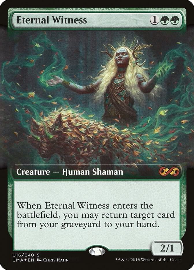 Eternal Witness 16/40 (Ultimate Masters: Box Toppers)  - Foil | Good Games Modbury