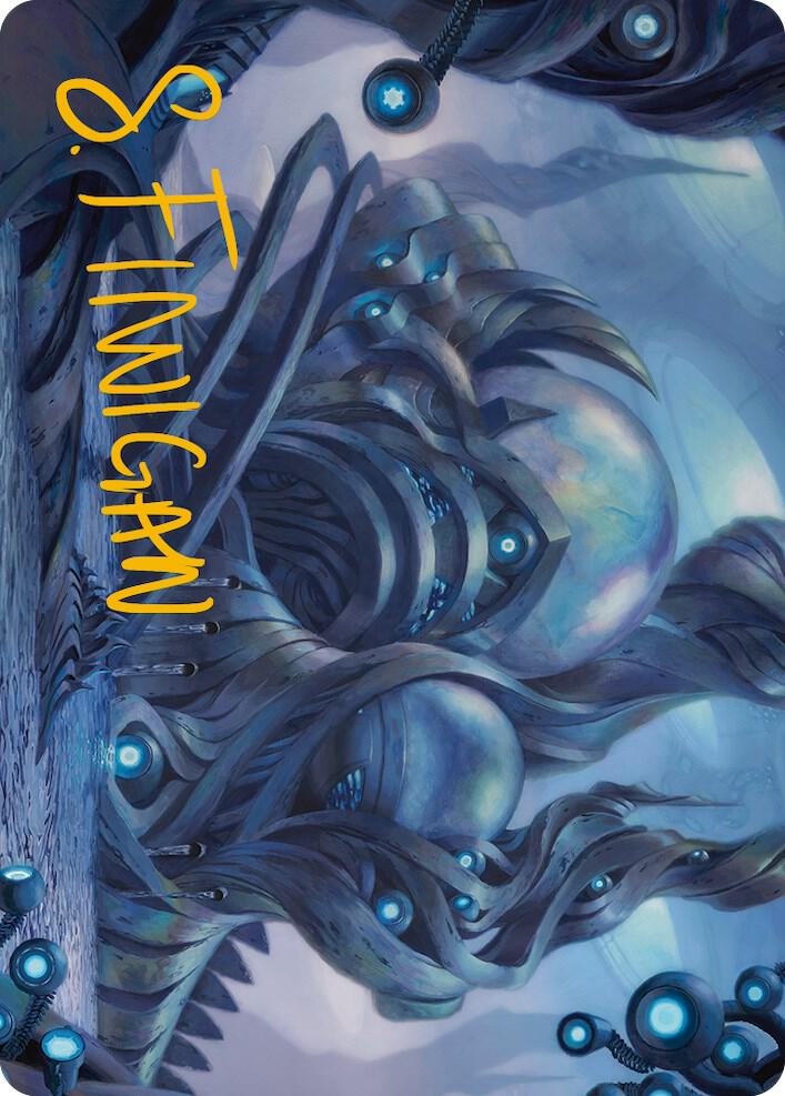 The Surgical Bay Art Card Gold Stamped Signature 62 (Art Series: Phyrexia: All Will Be One)  | Good Games Modbury