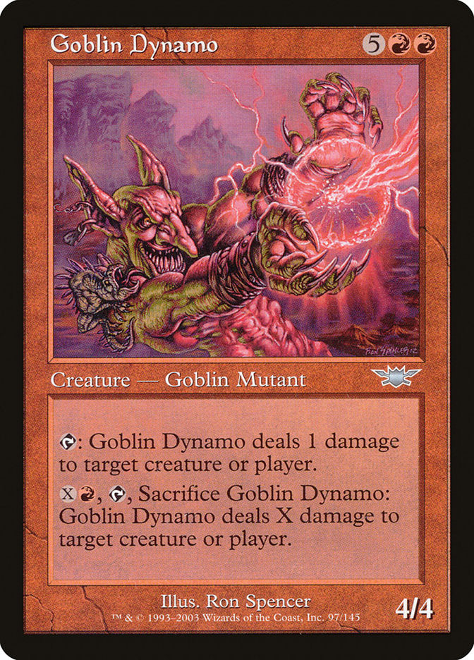 Goblin Dynamo 97/145 (Legions)  | Good Games Modbury