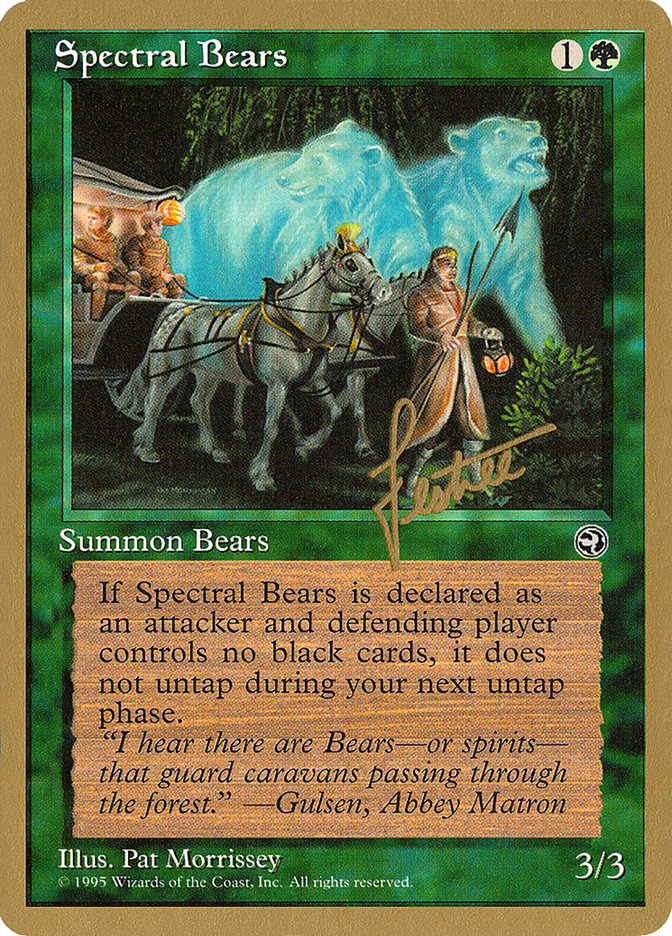Spectral Bears (Bertrand Lestree) [Pro Tour Collector Set] | Good Games Modbury
