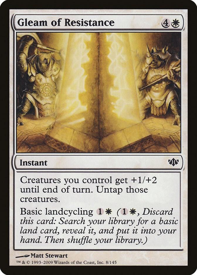 Gleam of Resistance 8/145 (Conflux)  - Foil | Good Games Modbury