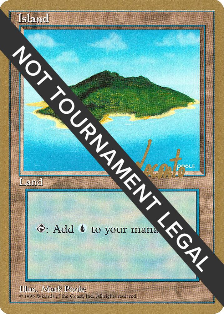 Island B 1996 Michael Loconto 4ED ml368/308 (World Championship Decks)  | Good Games Modbury