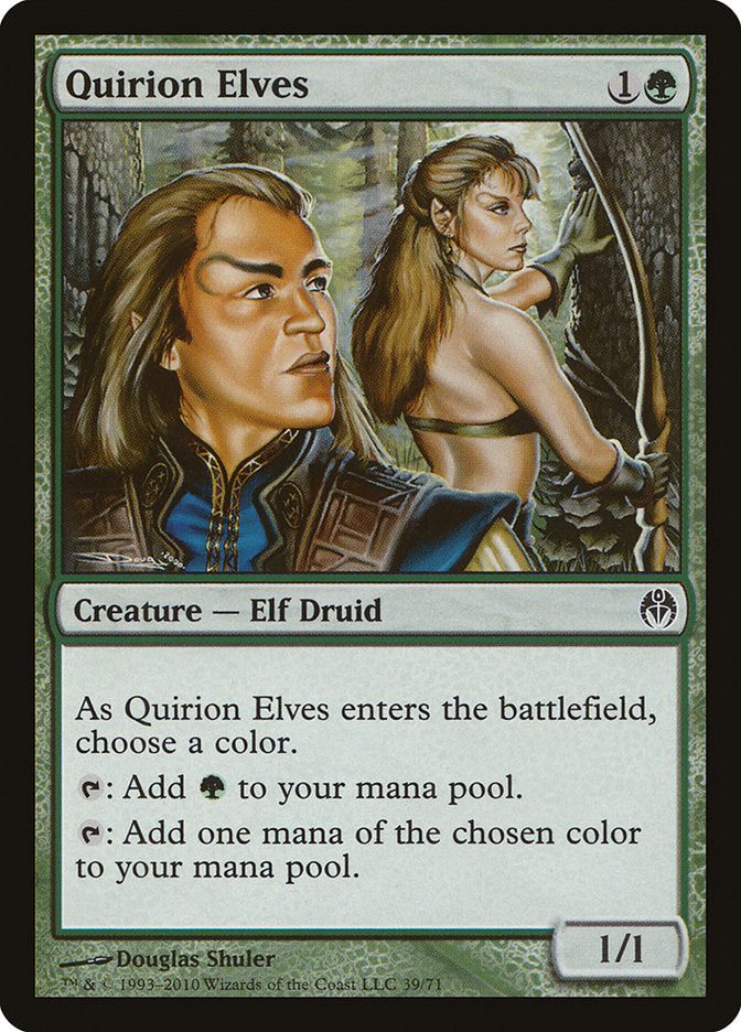 Quirion Elves 39/71 (Duel Decks: Phyrexia vs. the Coalition)  | Good Games Modbury