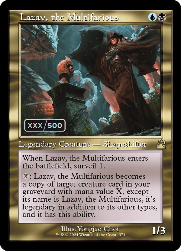 Lazav, the Multifarious (Retro) (Serialized) [Ravnica Remastered] | Good Games Modbury