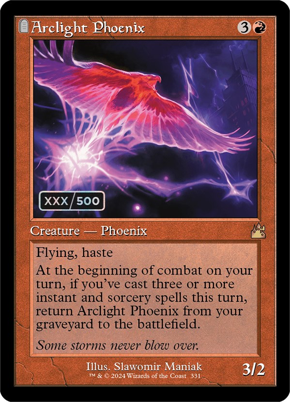 Arclight Phoenix (Retro) (Serialized) [Ravnica Remastered] | Good Games Modbury