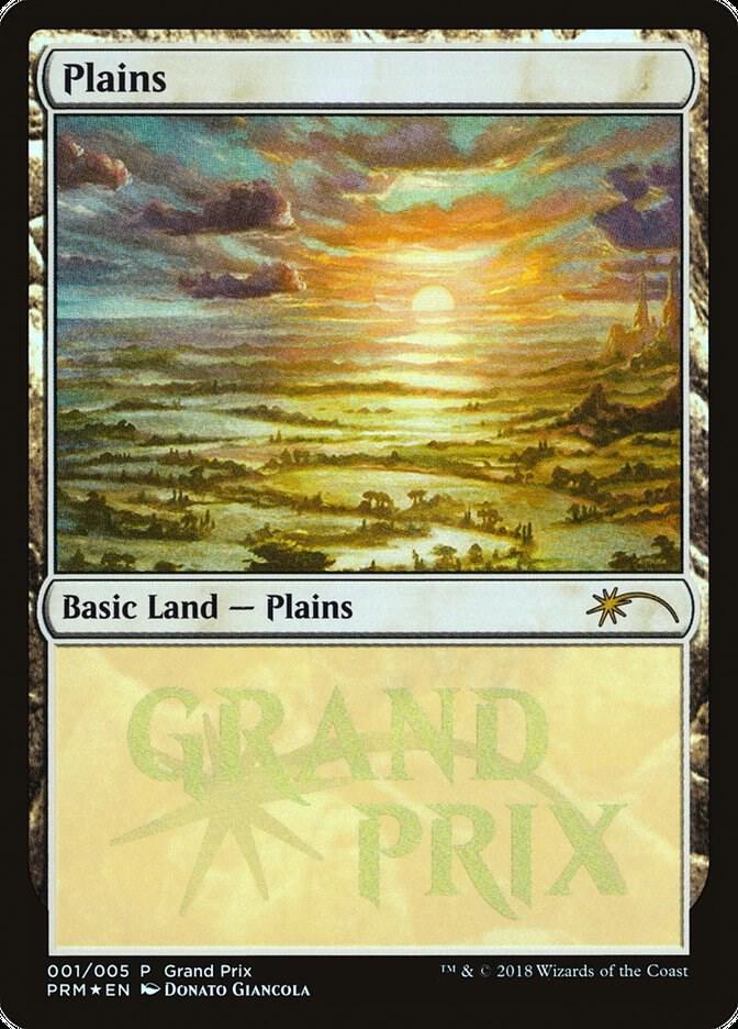 Plains 1/5 (Grand Prix Promos)  - Foil | Good Games Modbury