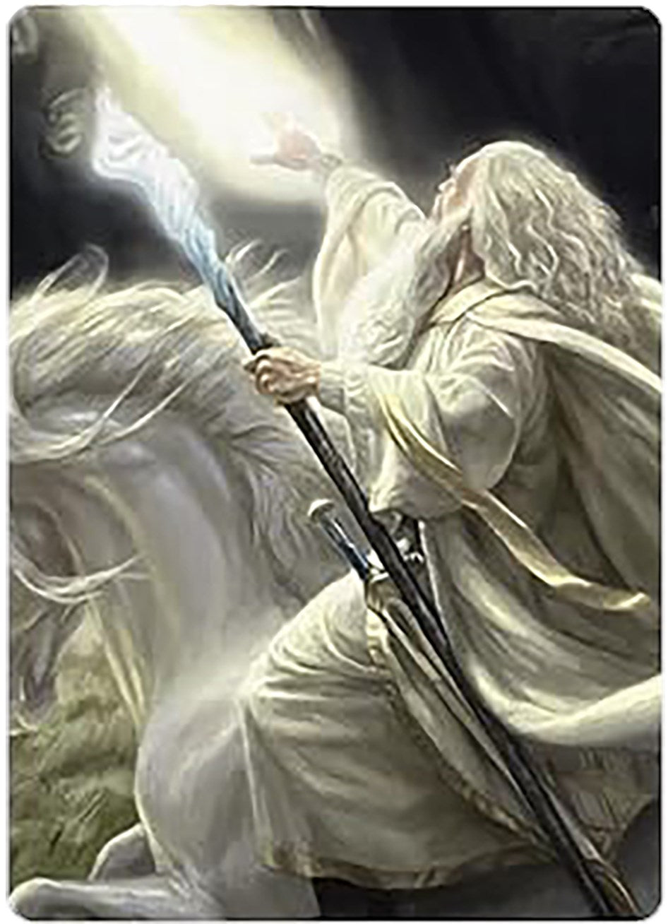 Gandalf of the Secret Fire Art Card [The Lord of the Rings: Tales of Middle-earth Art Series] | Good Games Modbury