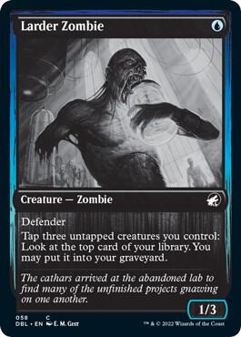Larder Zombie 58/534 (Innistrad: Double Feature)  - Foil | Good Games Modbury