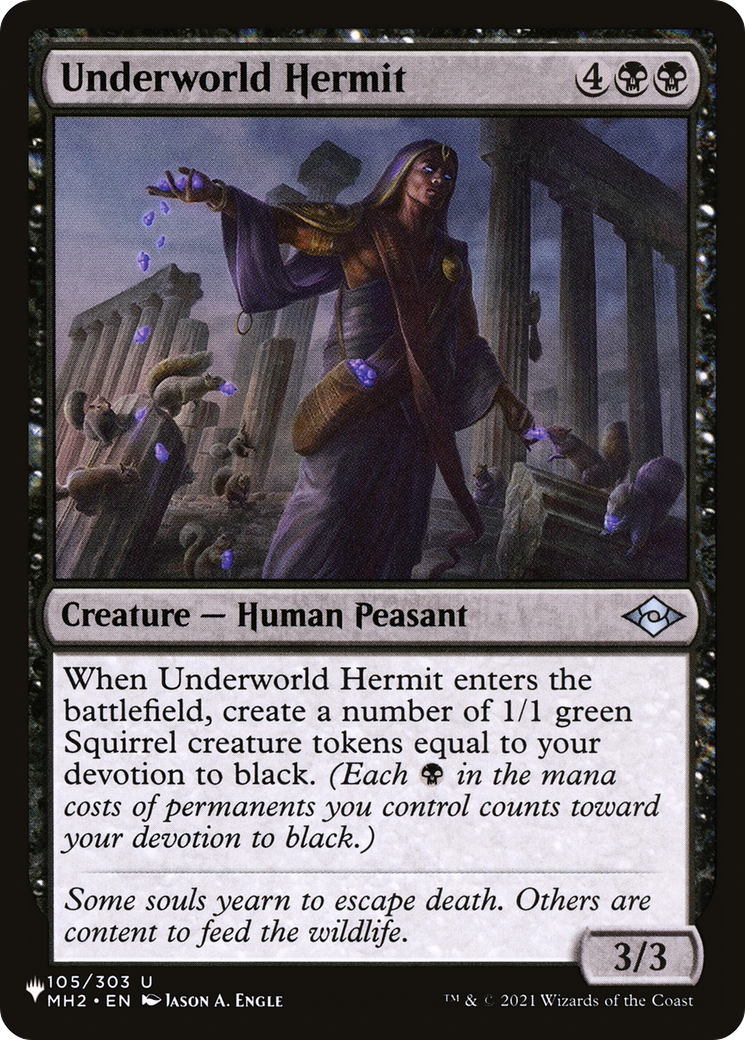 Underworld Hermit [The List Reprints] | Good Games Modbury