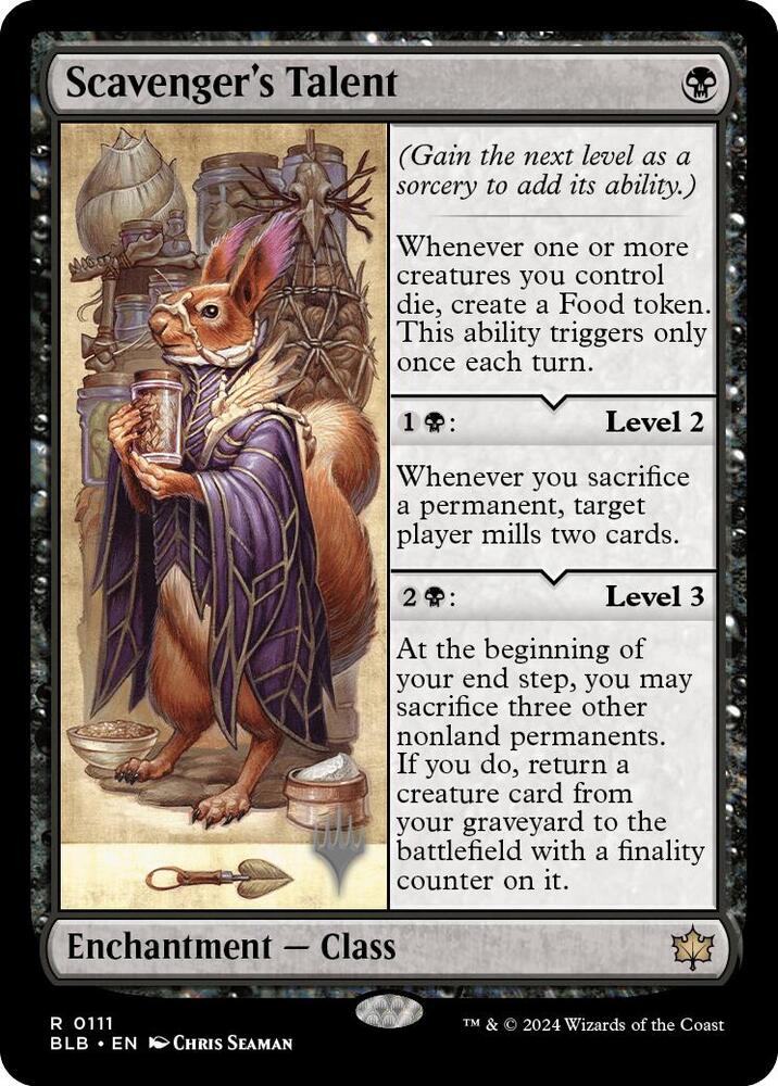 Scavengers Talent 111 (Promo Pack: Bloomburrow)  | Good Games Modbury