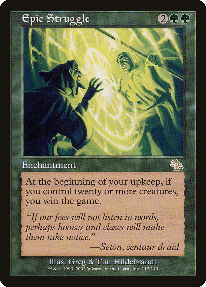Epic Struggle 112/143 (Judgment)  - Foil | Good Games Modbury