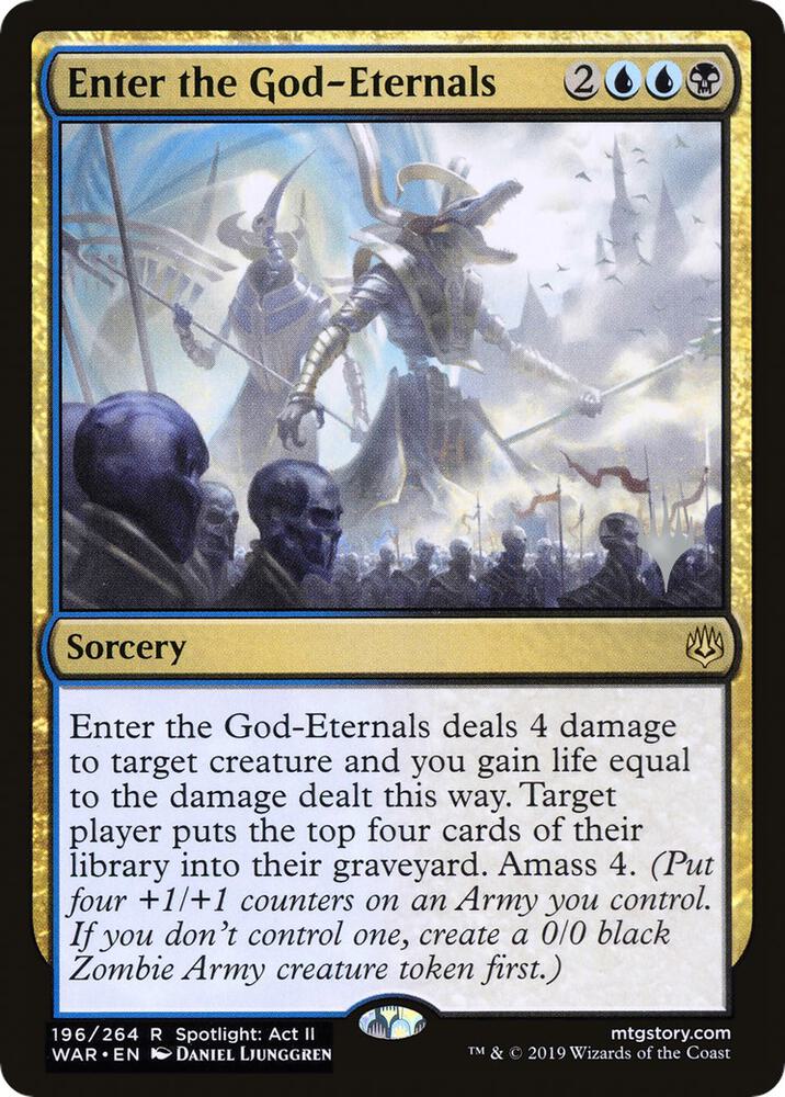 Enter the God Eternals 196 (Promo Pack: Throne of Eldraine)  - Foil | Good Games Modbury
