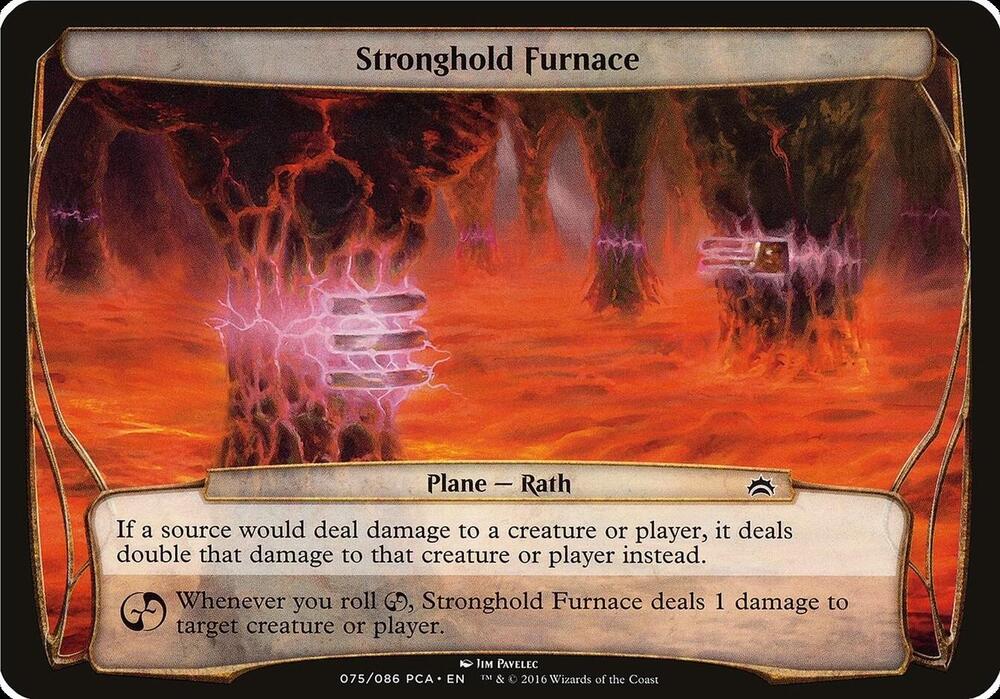 Stronghold Furnace Planechase Anthology 75/86 (Oversize Cards)  | Good Games Modbury