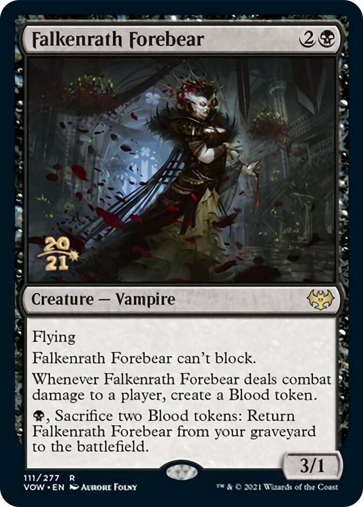 Falkenrath Forebear 111s/137 (Prerelease Cards)  - Foil | Good Games Modbury