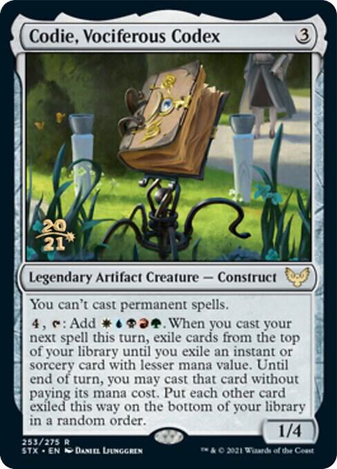 Codie Vociferous Codex 253s/180 (Prerelease Cards)  - Foil | Good Games Modbury