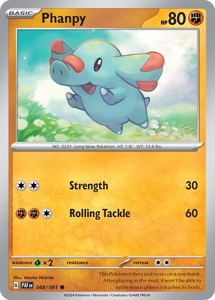 Phanpy (048/091) [Scarlet & Violet: Paldean Fates] | Good Games Modbury