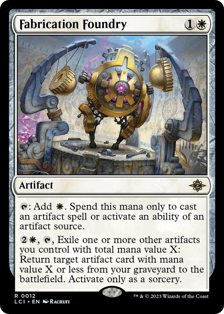 Fabrication Foundry 12p/138 (Promo Pack: The Lost Caverns of Ixalan)  - Foil | Good Games Modbury