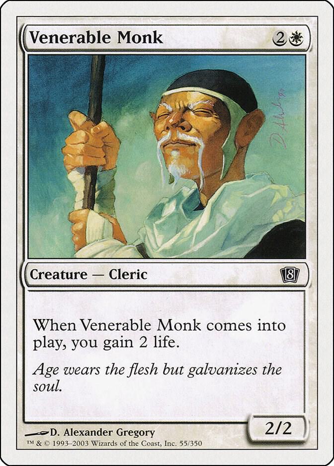 Venerable Monk 55/350 (8th Edition)  | Good Games Modbury