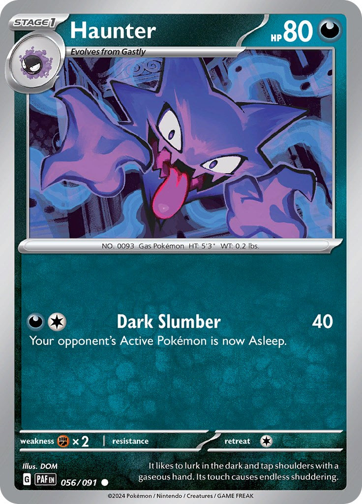 Haunter (056/091) [Scarlet & Violet: Paldean Fates] | Good Games Modbury