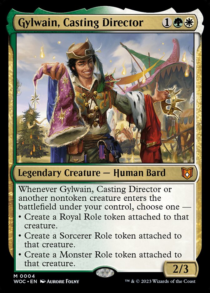 Gylwain, Casting Director 4 (Commander: Wilds of Eldraine)  | Good Games Modbury
