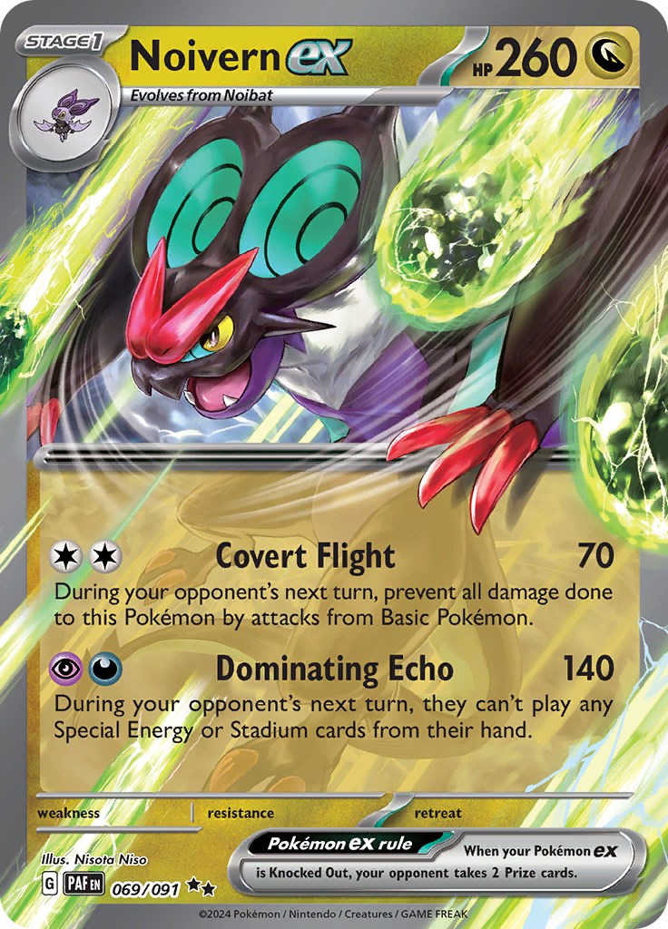 Noivern ex (069/091) [Scarlet & Violet: Paldean Fates] | Good Games Modbury