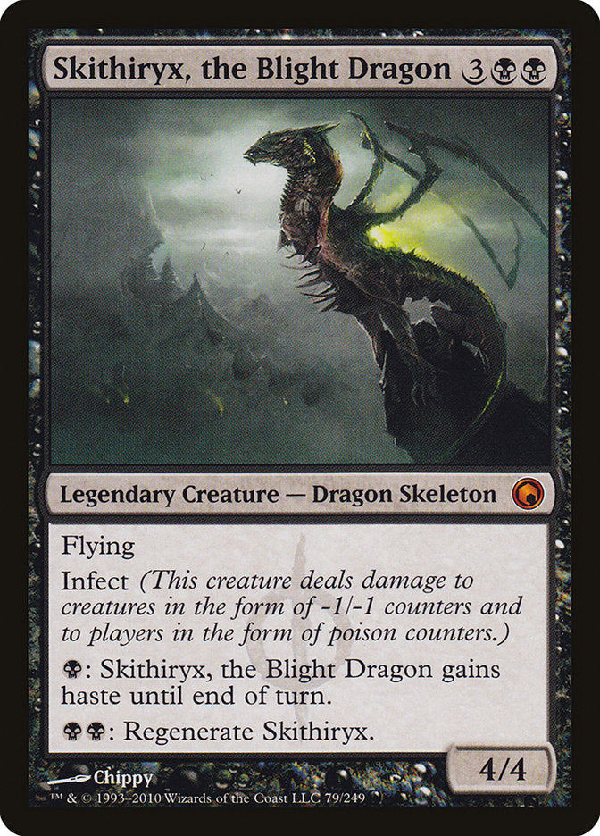 Skithiryx, the Blight Dragon [Scars of Mirrodin] | Good Games Modbury