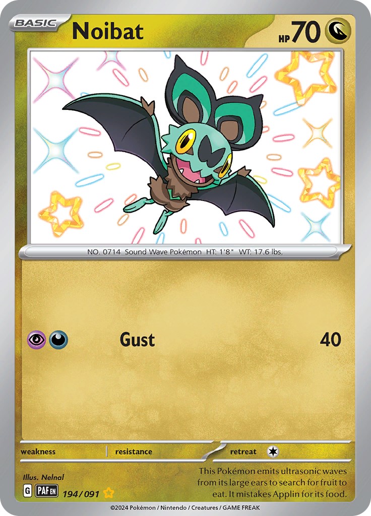 Noibat (194/091) [Scarlet & Violet: Paldean Fates] | Good Games Modbury