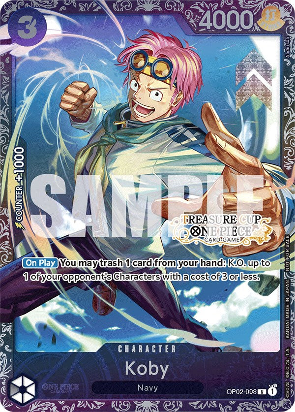 Koby (Treasure Cup) [One Piece Promotion Cards] | Good Games Modbury