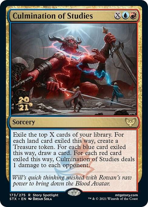 Culmination of Studies 173s/180 (Prerelease Cards)  - Foil | Good Games Modbury