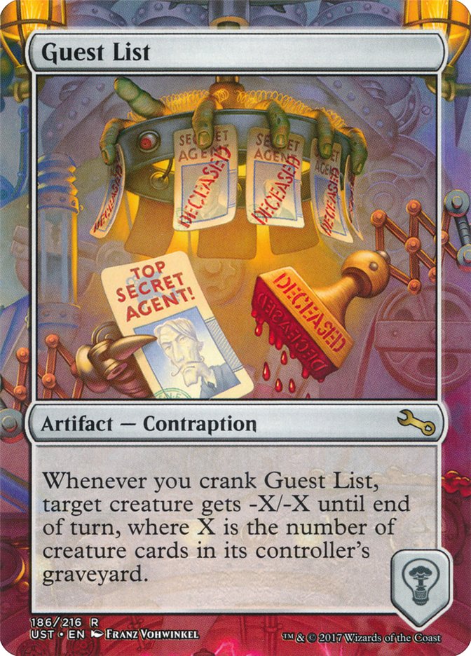 Guest List 186/216 (Unstable)  | Good Games Modbury