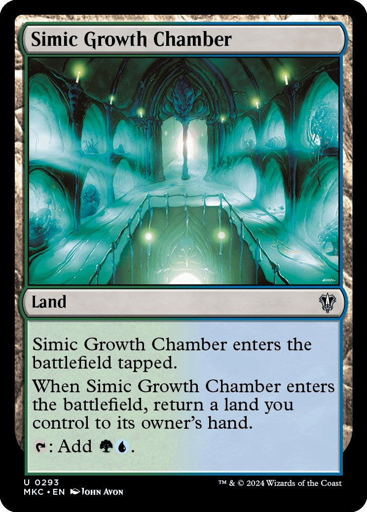 Simic Growth Chamber [Murders at Karlov Manor Commander] | Good Games Modbury
