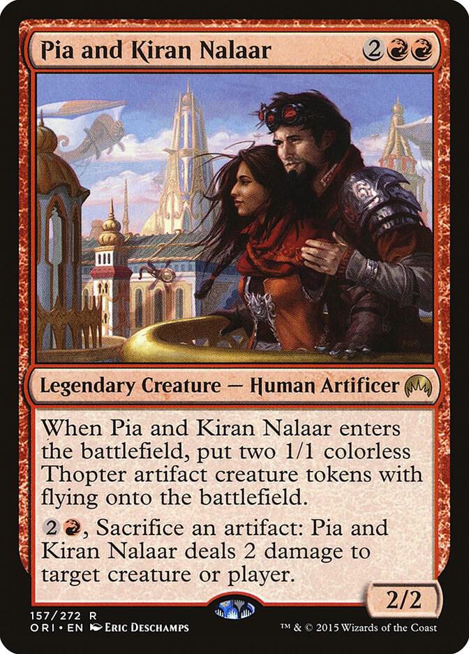 Pia and Kiran Nalaar 157/272 (Magic Origins)  | Good Games Modbury