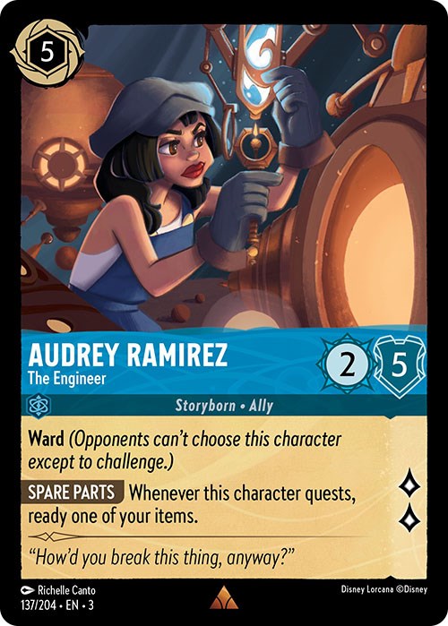 Audrey Ramirez - The Engineer (137/204) [Into the Inklands] | Good Games Modbury
