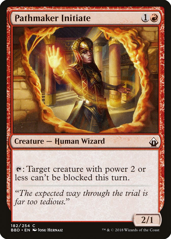 Pathmaker Initiate 182/254 (Battlebond)  - Foil | Good Games Modbury