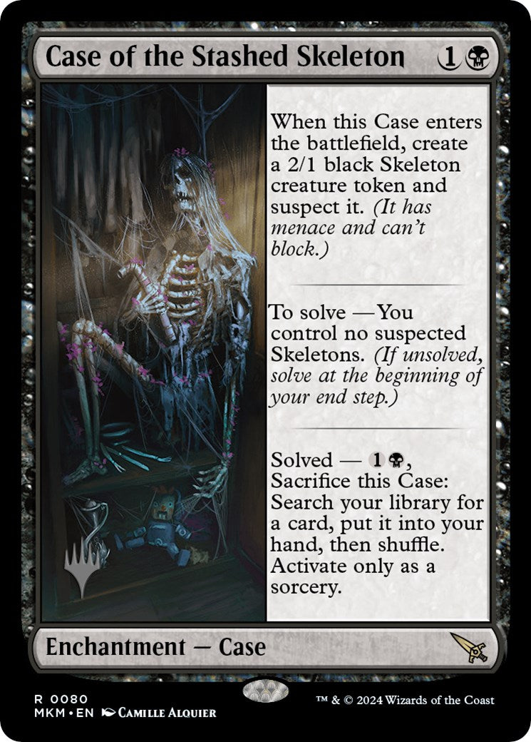 Case of the Stashed Skeleton (Promo Pack) [Murders at Karlov Manor Promos] | Good Games Modbury