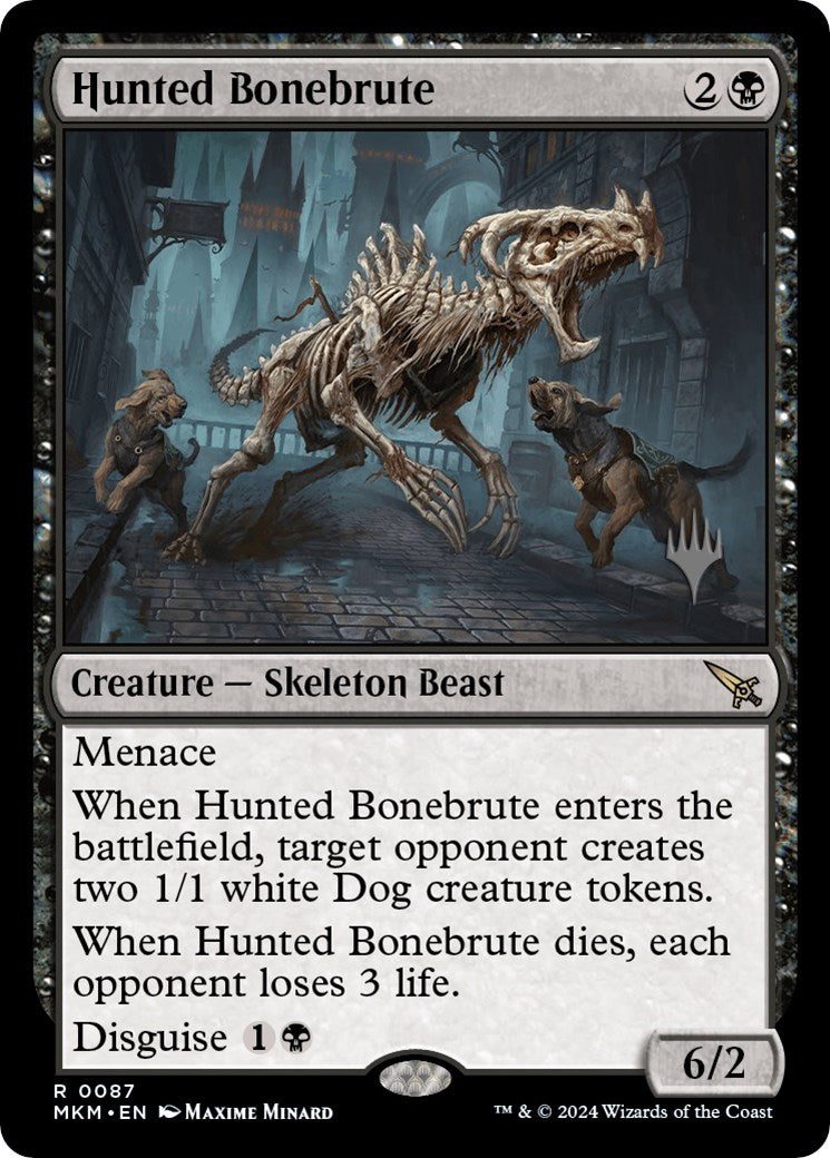 Hunted Bonebrute (Promo Pack) [Murders at Karlov Manor Promos] | Good Games Modbury