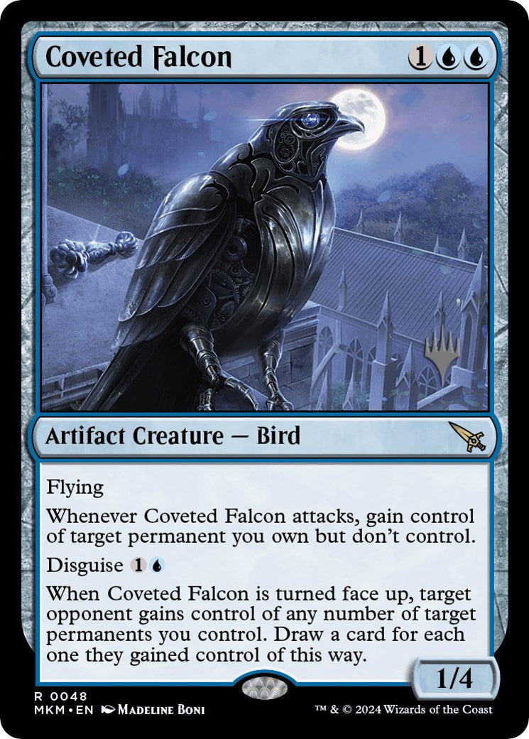 Coveted Falcon (Promo Pack) [Murders at Karlov Manor Promos] | Good Games Modbury