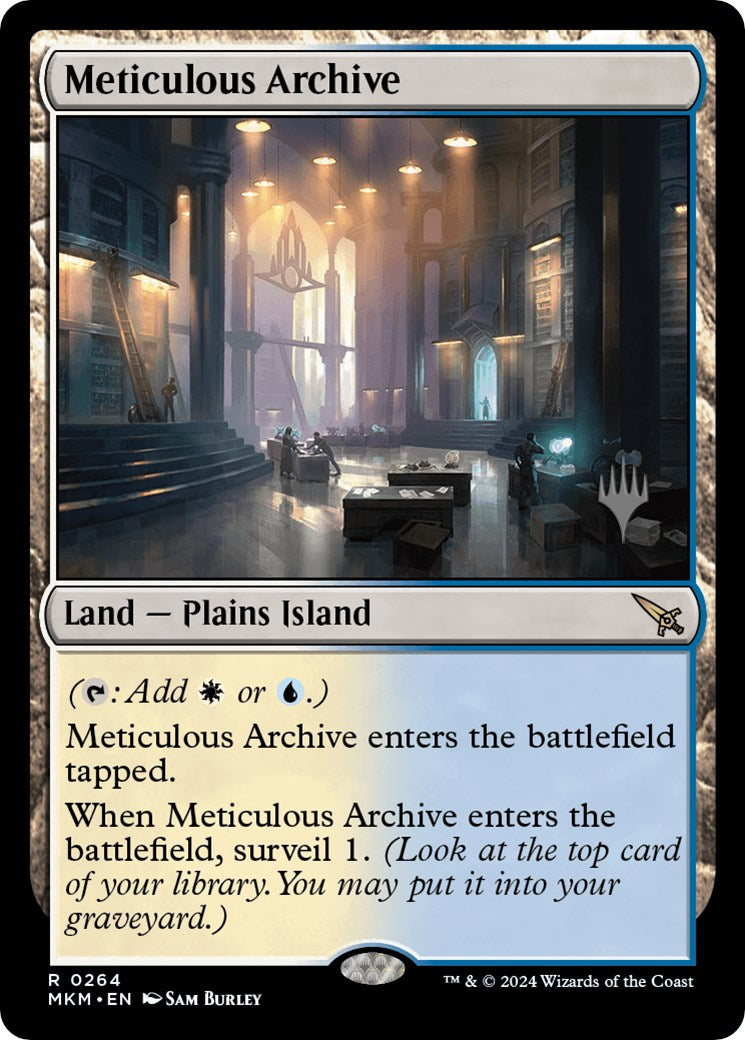 Meticulous Archive (Promo Pack) [Murders at Karlov Manor Promos] | Good Games Modbury