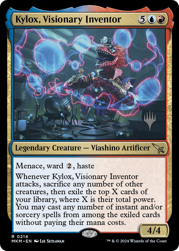 Kylox, Visionary Inventor (Promo Pack) [Murders at Karlov Manor Promos] | Good Games Modbury