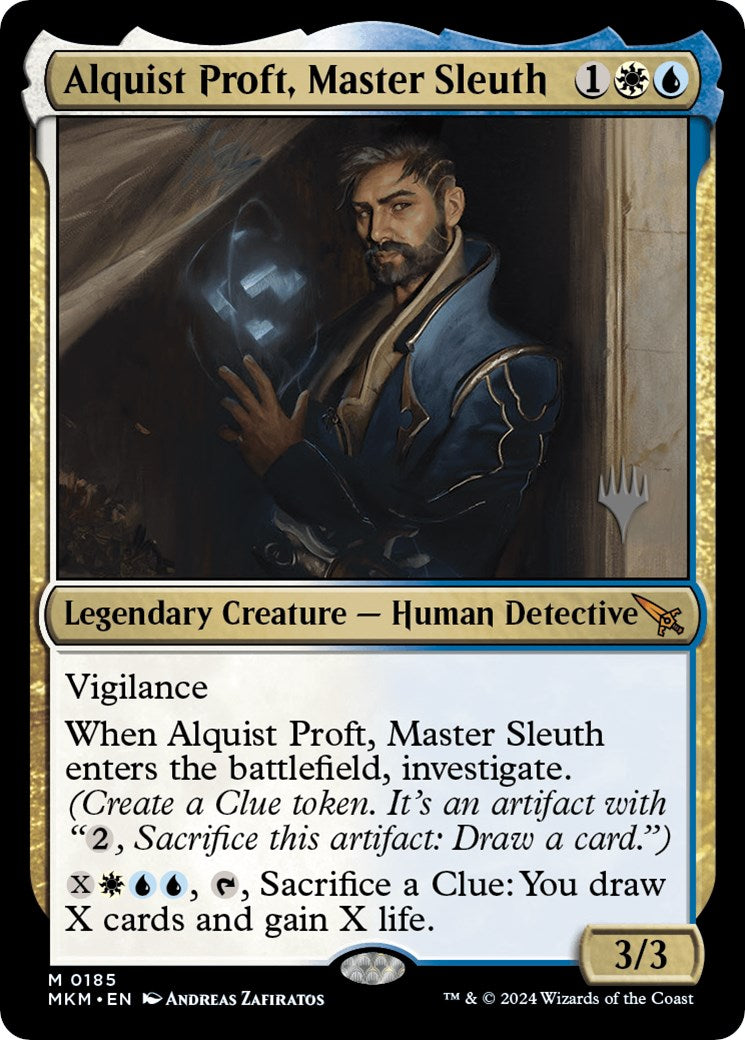 Alquist Proft, Master Sleuth (Promo Pack) [Murders at Karlov Manor Promos] | Good Games Modbury