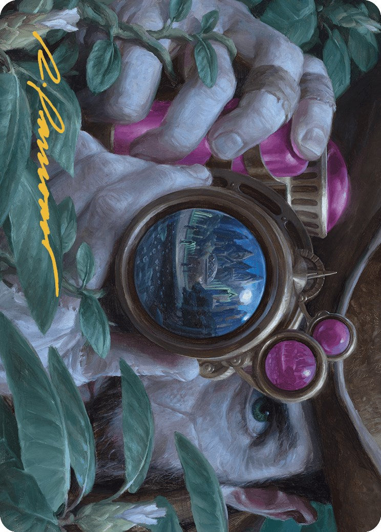 Undergrowth Recon Art Card (Gold-Stamped Signature) [Murders at Karlov Manor Art Series] | Good Games Modbury