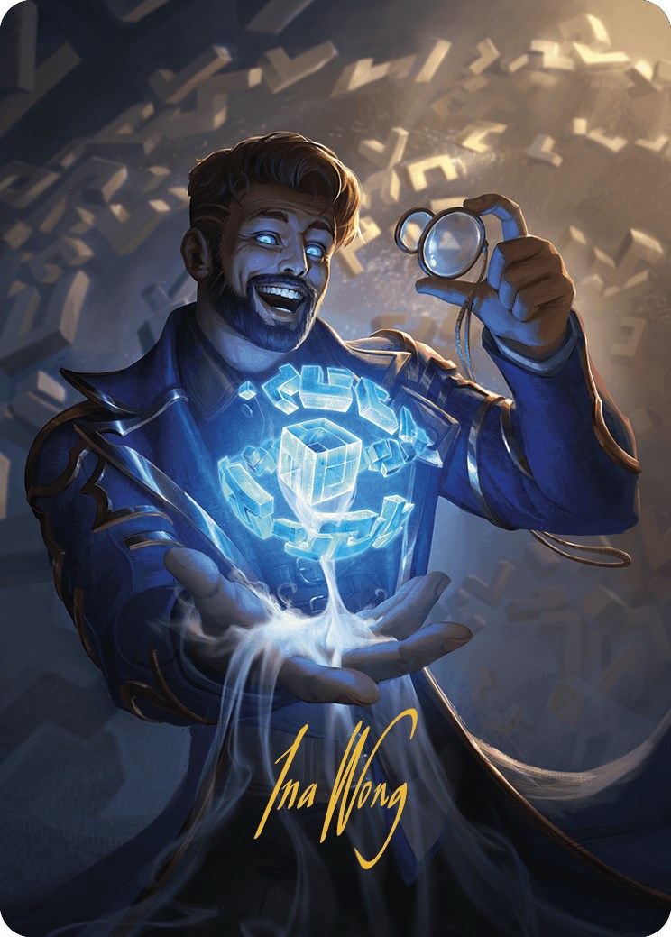 Deduce Art Card (Gold-Stamped Signature) [Murders at Karlov Manor Art Series] | Good Games Modbury