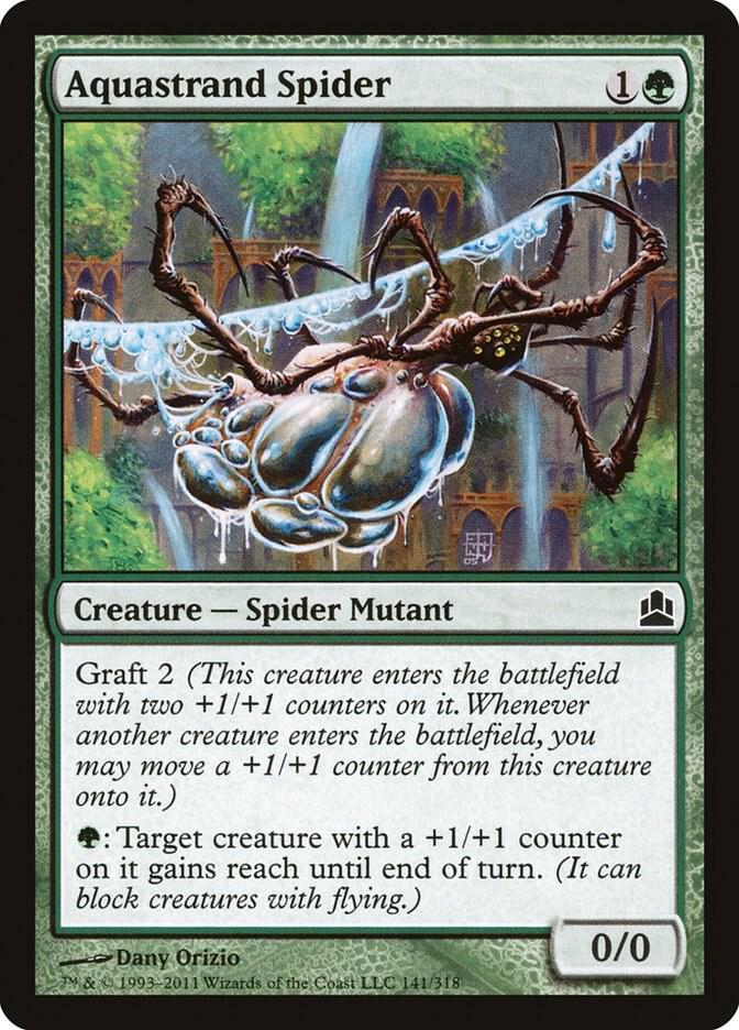 Aquastrand Spider 141/318 (Commander)  | Good Games Modbury